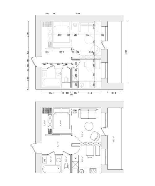 Разработка планировочных решений